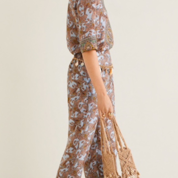 Mango paisley set - Picture 3 of 8